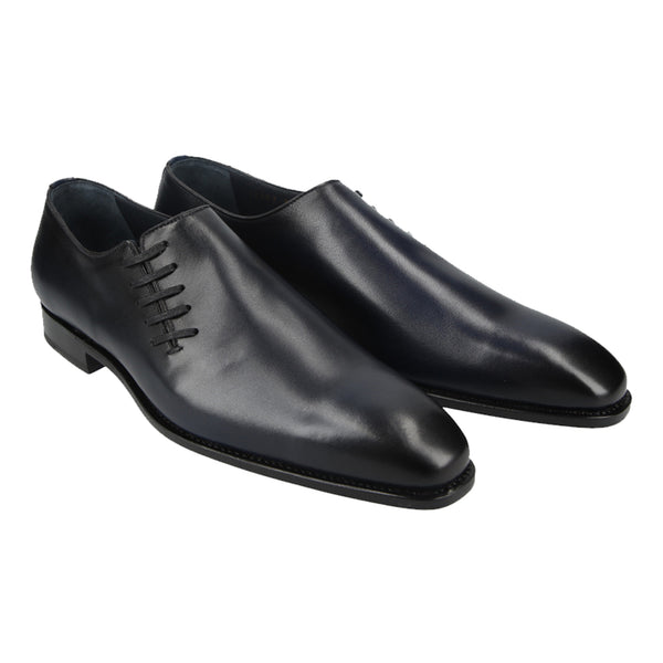 Alexander Side-Laced Formal Shoes in Midnight Blue by Jonathan Abel – Handmade Luxury Leather Footwear Crafted in Portugal