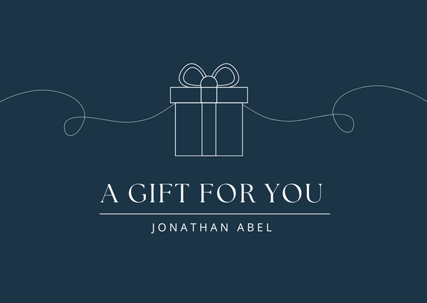 Jonathan Abel digital gift card – the perfect choice for luxury footwear lovers, redeemable online for handcrafted shoes.