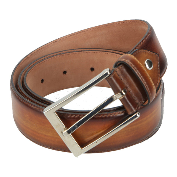 Handmade in Spain, using full grain calf leather from Tanneries d'Annonay.Stainless steel buckle made in Spain.