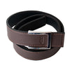 do double duty with this reversable black/dark brown belt 