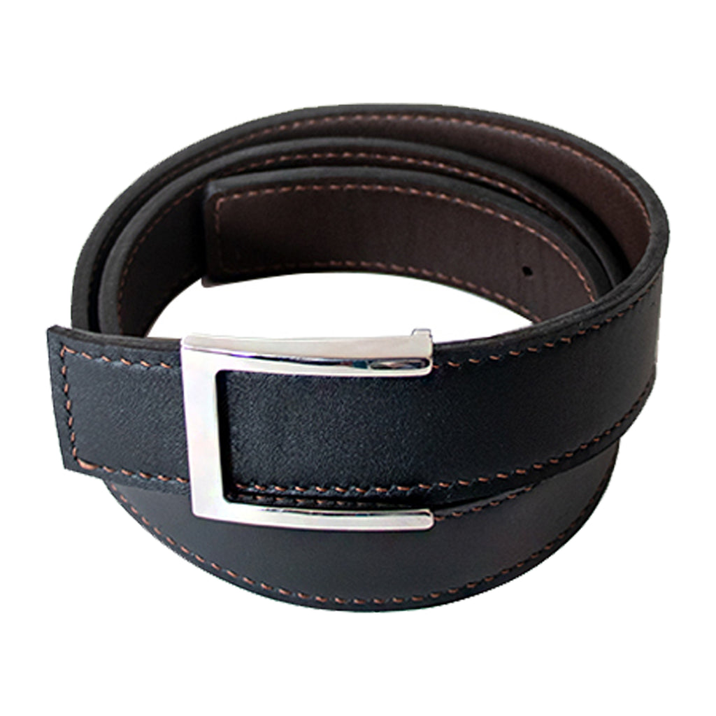 Simply remove the buckle, turn it around and you'll have a whole new look in no time.
