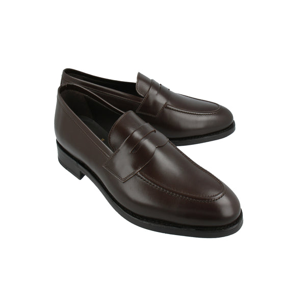 Refined elegance with our Chicago Walnut Goodyear Welted loafers