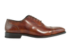 Denver Museum Calf Bracklen Oxford shoes in rich brown leather with brogue detailing and Goodyear welt, handcrafted in Portugal for classic style.