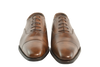 We introduce our signature captoe oxford in our C157 soft chisel last.